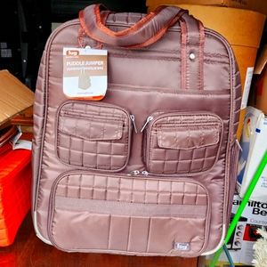 NWT PUDDLE JUMPER OVERNIGHT WHEELIE BAG